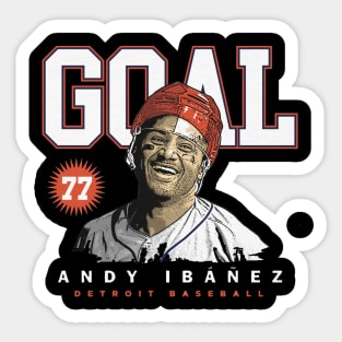 Andy Ibanez Detroit Goal Sticker